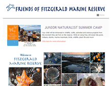 Tablet Screenshot of fitzgeraldreserve.org